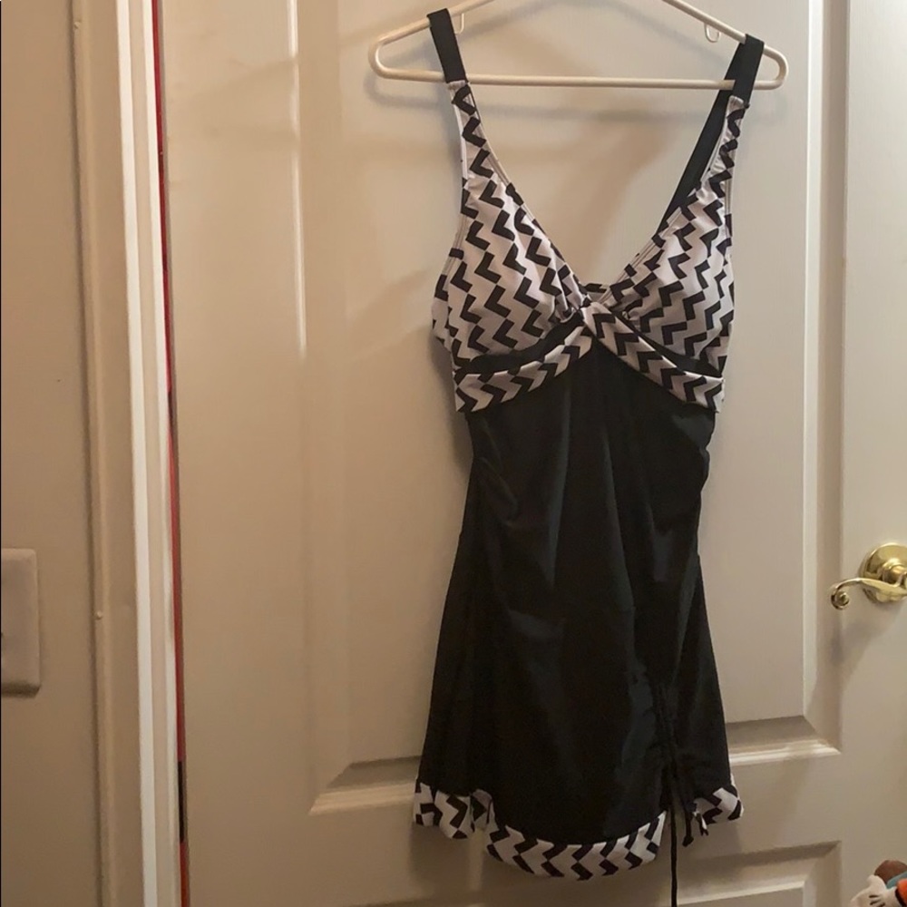 Black & White Tankini
